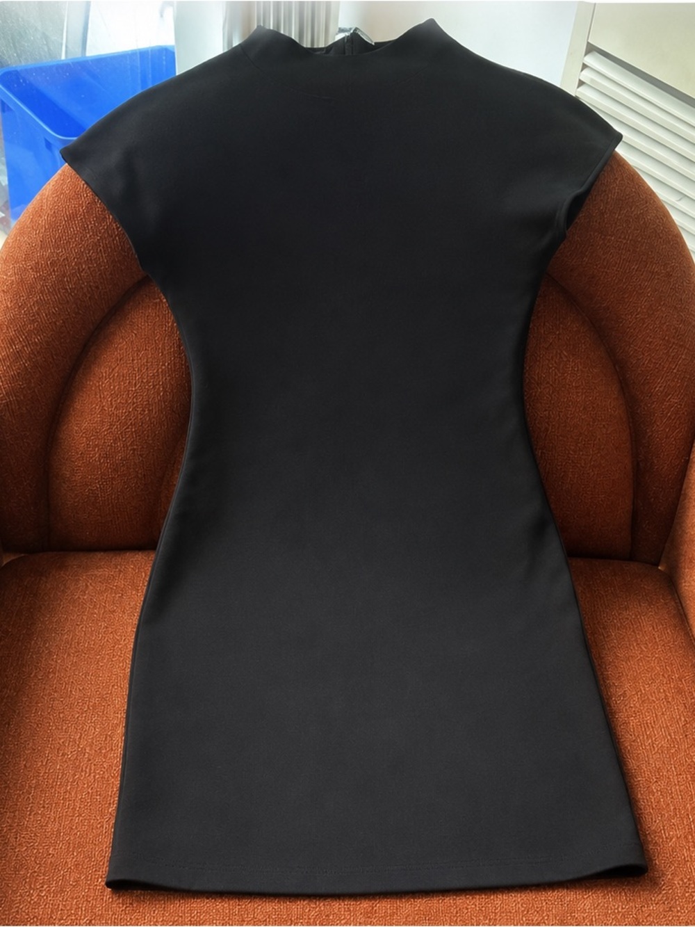 Zara Black Sleeveless Mini Sheath Dress - Picture 2 of 3